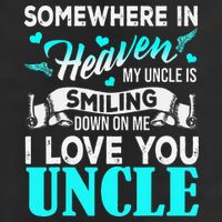Proud My Uncle In Heaven Happy Fathers Day Proud Of Uncle Beanie