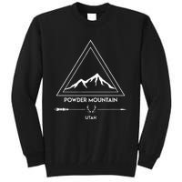 Powder Mountain Utah Ski Vacation Tall Sweatshirt