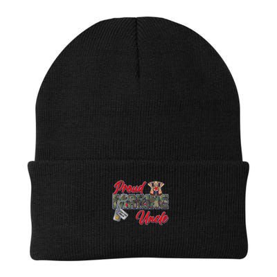 Proud Marine Uncle Personalize Dog Tags Beanie