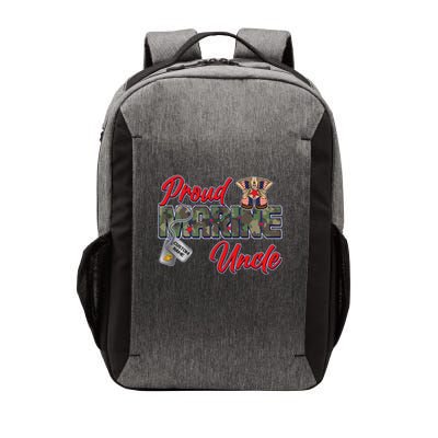 Proud Marine Uncle Personalize Dog Tags Vector Backpack
