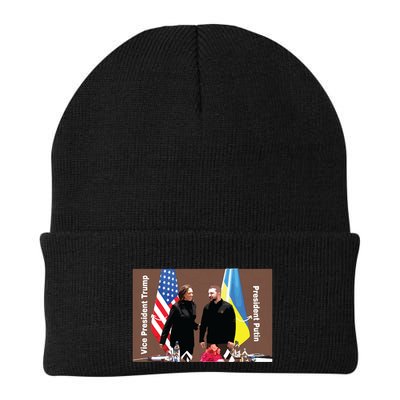 Political Meme Vice President Trump President Putin Beanie