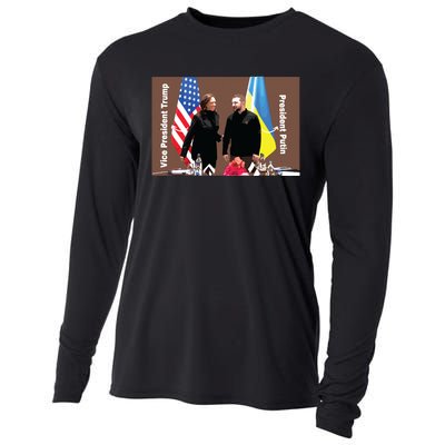 Political Meme Vice President Trump President Putin Cooling Performance Long Sleeve Crew