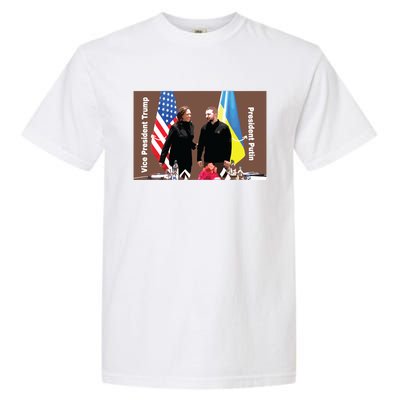 Political Meme Vice President Trump President Putin Garment-Dyed Heavyweight T-Shirt