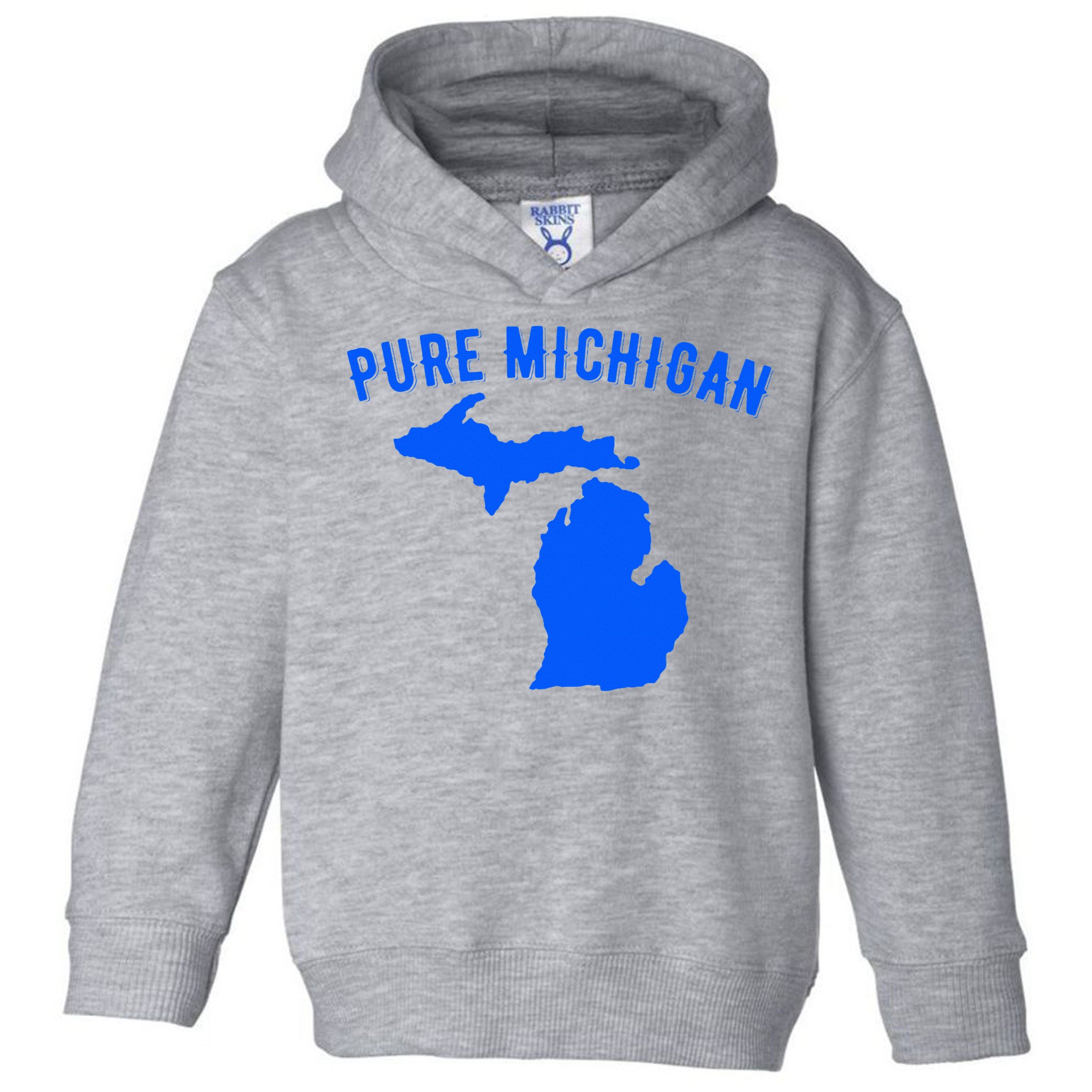 Pure Michigan Vacation Water Lake Fun Gift Idea Toddler Hoodie