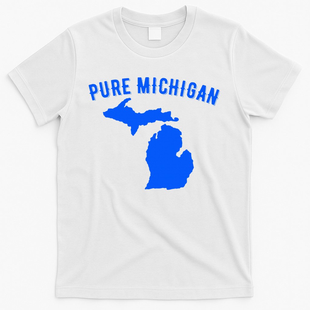 Pure Michigan Vacation Water Lake Fun Gift Idea T-Shirt