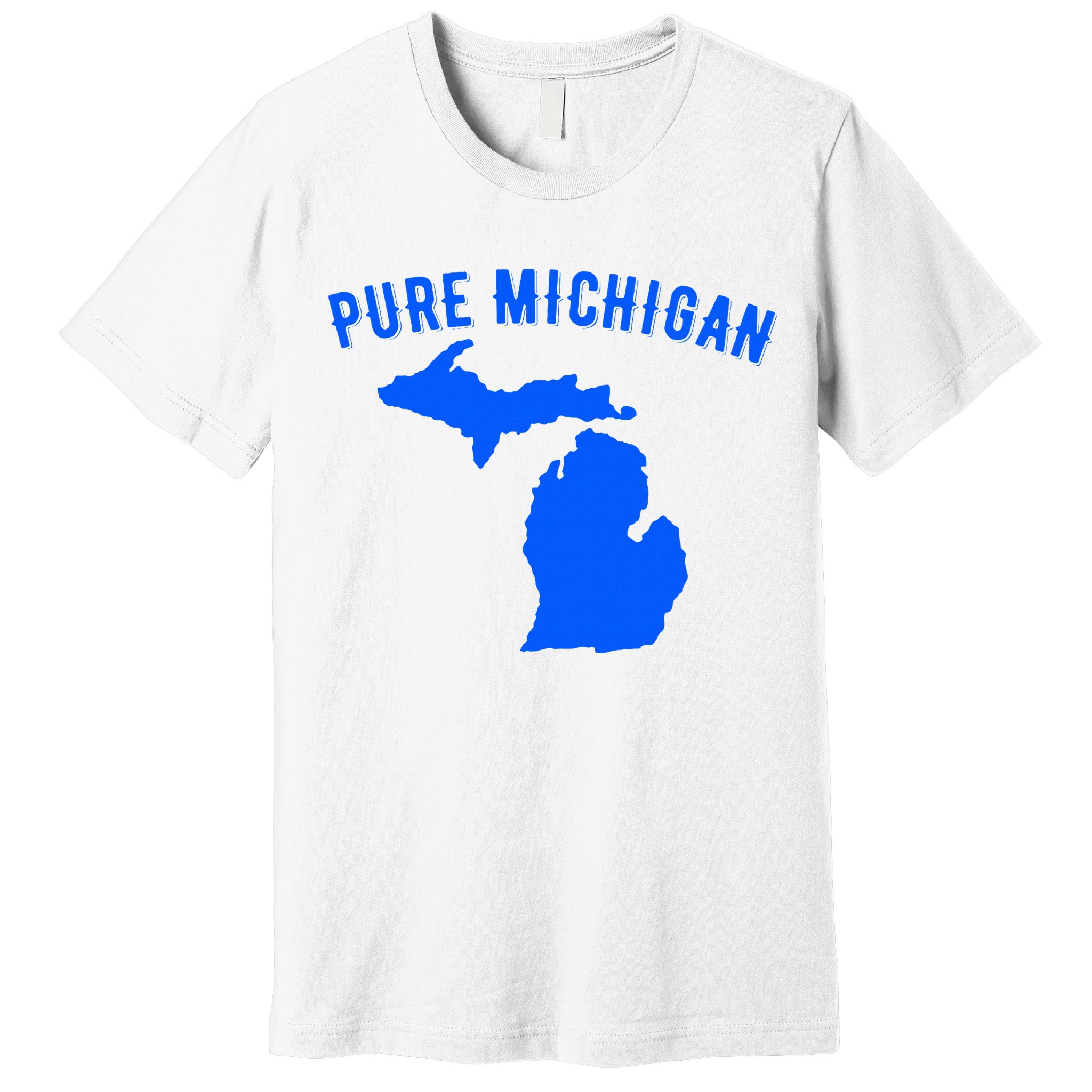 Pure Michigan Vacation Water Lake Fun Gift Idea Premium T-Shirt