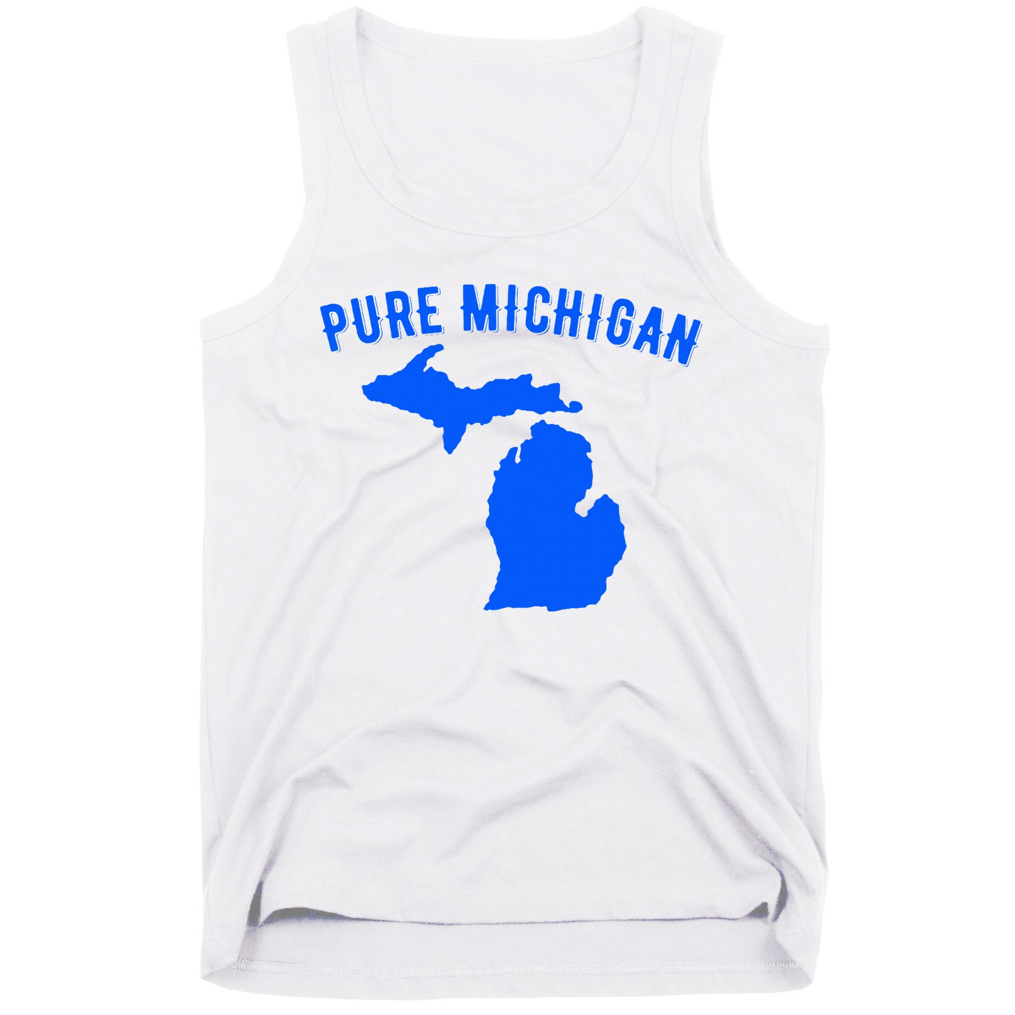 Pure Michigan Vacation Water Lake Fun Gift Idea Tank Top