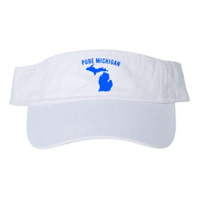 Pure Michigan Vacation Water Lake Fun Gift Idea Visor