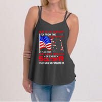 Patriotic Military Veteran Women's Strappy Tank