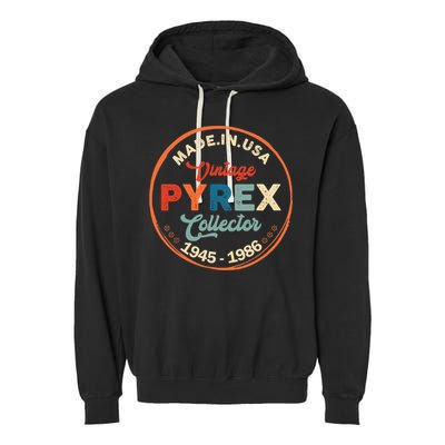 Pyrex Mark Vintage Collector Made In USA Garment-Dyed Fleece Hoodie