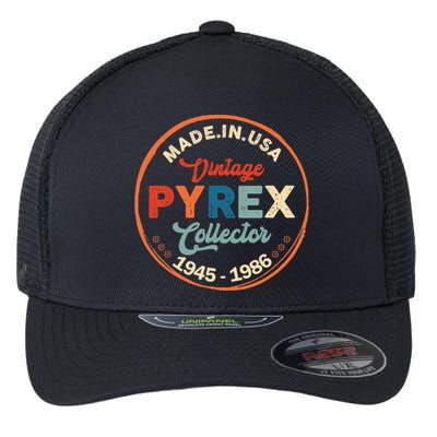 Pyrex Mark Vintage Collector Made In USA Flexfit Unipanel Trucker Cap