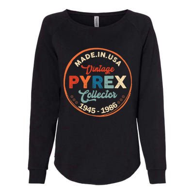 Pyrex Mark Vintage Collector Made In USA Womens California Wash Sweatshirt