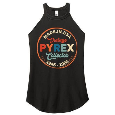 Pyrex Mark Vintage Collector Made In USA Women's Perfect Tri Rocker Tank