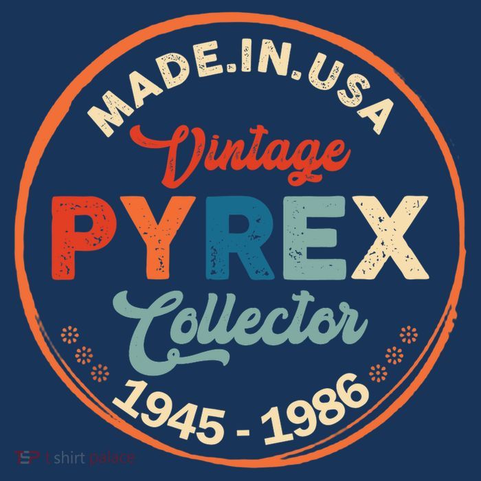 Pyrex Mark Vintage Collector Made In USA Tall T-Shirt