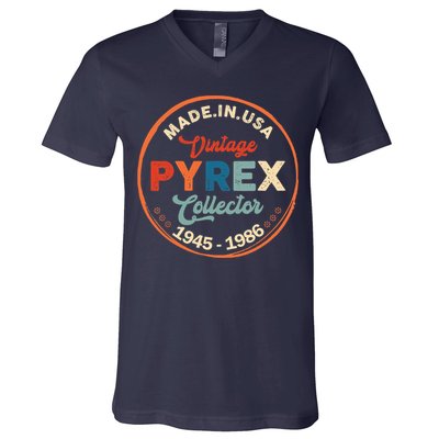 Pyrex Mark Vintage Collector Made In USA V-Neck T-Shirt