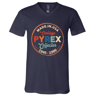 Pyrex Mark Vintage Collector Made In USA V-Neck T-Shirt