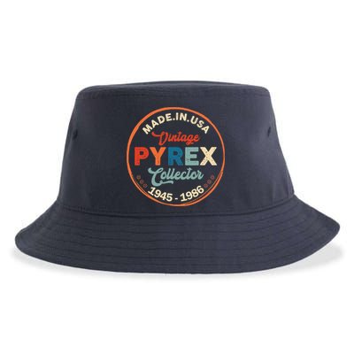 Pyrex Mark Vintage Collector Made In USA Sustainable Bucket Hat