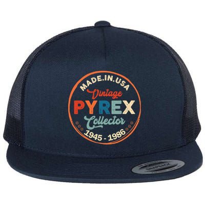 Pyrex Mark Vintage Collector Made In USA Flatbill Hat