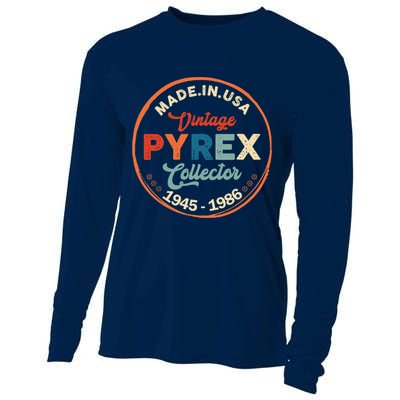 Pyrex Mark Vintage Collector Made In USA Cooling Performance Long Sleeve Crew