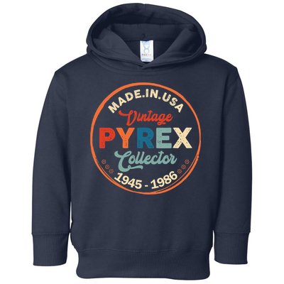 Pyrex Mark Vintage Collector Made In USA Toddler Hoodie