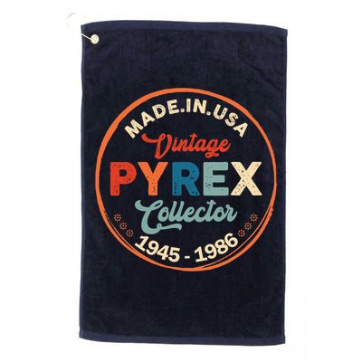 Pyrex Mark Vintage Collector Made In USA Golf Towel