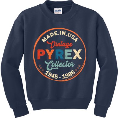 Pyrex Mark Vintage Collector Made In USA Kids Sweatshirt