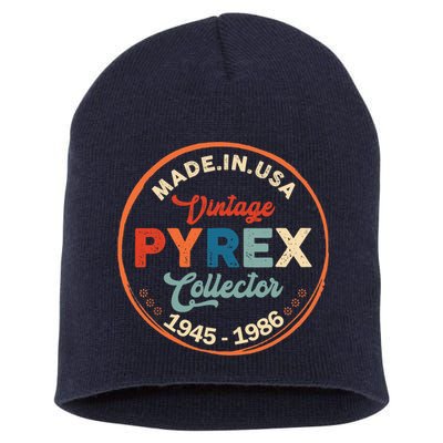 Pyrex Mark Vintage Collector Made In USA Short Acrylic Beanie