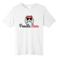 Poodle Mom Vintage Funny Cute Dog Poodle Mama Tall Fusion ChromaSoft Performance T-Shirt