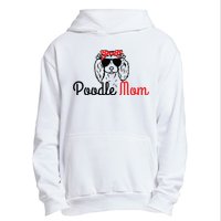 Poodle Mom Vintage Funny Cute Dog Poodle Mama Urban Pullover Hoodie