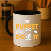 Puppet Master Ventriloquist Puppeteer Puppetry Gift Mug