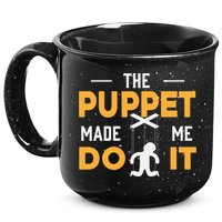 Puppet Master Ventriloquist Puppeteer Puppetry Gift 15oz Campfire Ceramic Mug