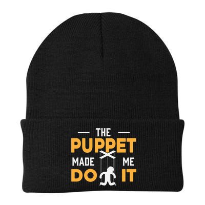 Puppet Master Ventriloquist Puppeteer Puppetry Gift Beanie
