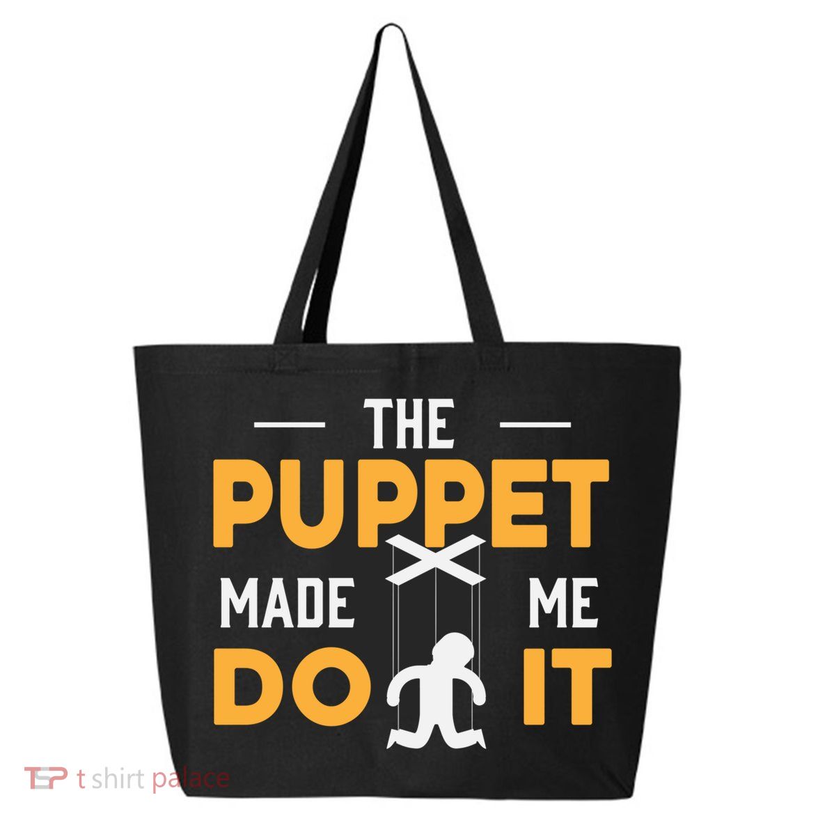 Puppet Master Ventriloquist Puppeteer Puppetry Gift 25L Jumbo Tote