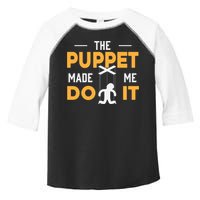 Puppet Master Ventriloquist Puppeteer Puppetry Gift Toddler Fine Jersey T-Shirt