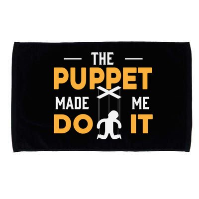 Puppet Master Ventriloquist Puppeteer Puppetry Gift Microfiber Hand Towel