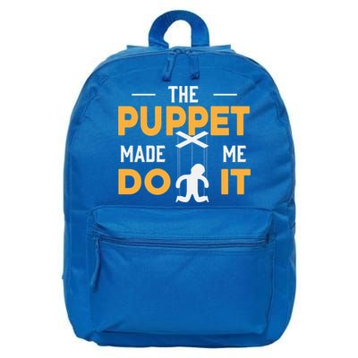 Puppet Master Ventriloquist Puppeteer Puppetry Gift 16 in Basic Backpack