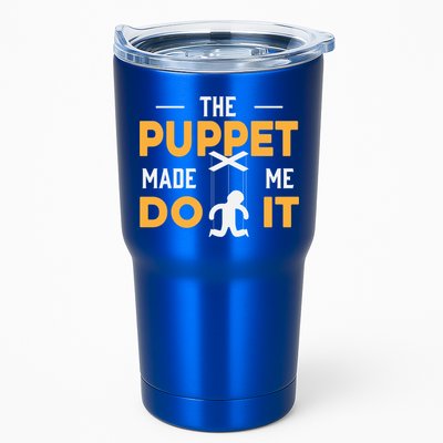 Puppet Master Ventriloquist Puppeteer Puppetry Gift Tumbler