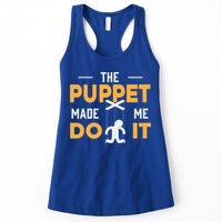 Puppet Master Ventriloquist Puppeteer Puppetry Gift Womens Tank Top