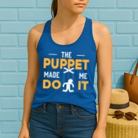 Puppet Master Ventriloquist Puppeteer Puppetry Gift Womens Tank Top