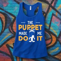 Puppet Master Ventriloquist Puppeteer Puppetry Gift Womens Tank Top