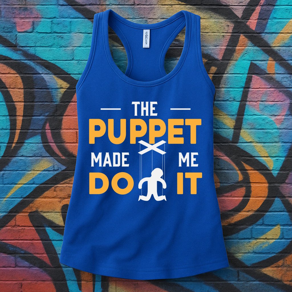 Puppet Master Ventriloquist Puppeteer Puppetry Gift Womens Tank Top