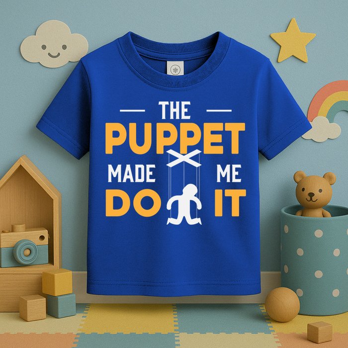 Puppet Master Ventriloquist Puppeteer Puppetry Gift Toddler T-Shirt