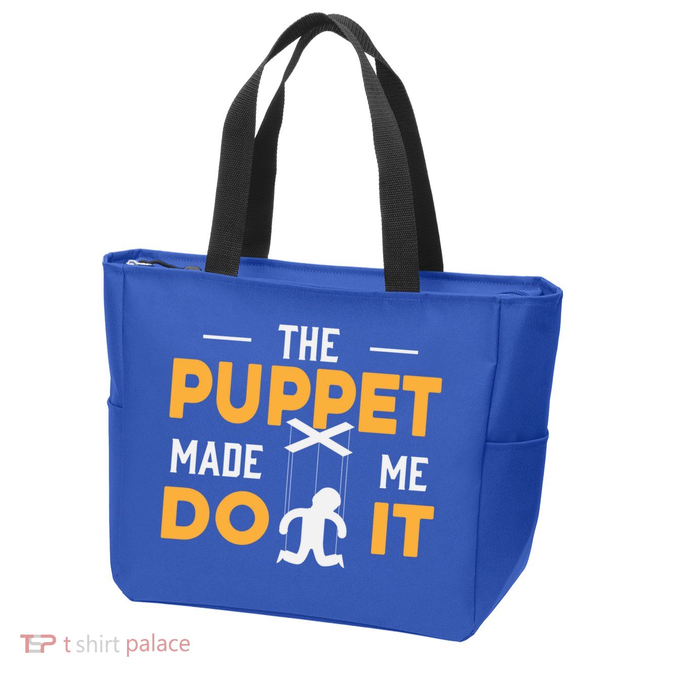 Puppet Master Ventriloquist Puppeteer Puppetry Gift Zip Tote Bag