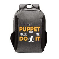Puppet Master Ventriloquist Puppeteer Puppetry Gift Vector Backpack