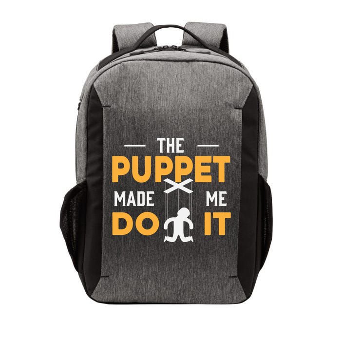 Puppet Master Ventriloquist Puppeteer Puppetry Gift Vector Backpack