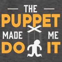 Puppet Master Ventriloquist Puppeteer Puppetry Gift Vector Backpack