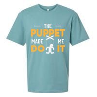 Puppet Master Ventriloquist Puppeteer Puppetry Gift Sueded Cloud Jersey T-Shirt