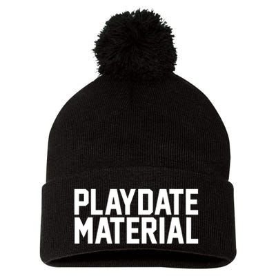 Playdate Material Valentine Pom Pom 12in Knit Beanie