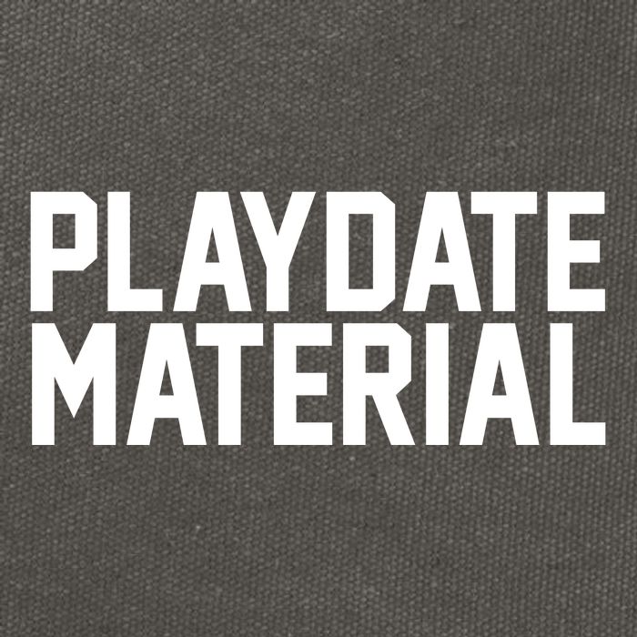 Playdate Material Valentine Cotton Canvas Backpack