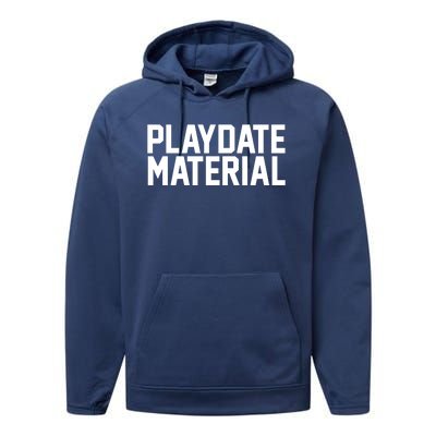 Playdate Material Valentine Performance Fleece Hoodie